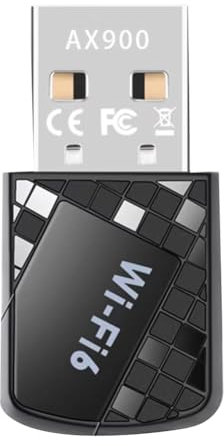 Comphic Adaptador USB WiFi 6 de 900 Mbps AX900 Dongle USB Receptor WLAN Inalámbrico de Banda Dual 2.4G 5G para Win10 y Win11