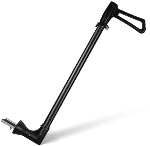 WOONEKY Kinderwagen Schiebegriff Ersatz Griff Ergonomisch Stabile Zugstange FüR Buggys Und KinderwagenzubehöR Einfach Zu Montieren Und Entfernen 22.44X11.42X3.35In