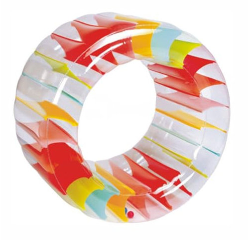 Roller De Flotador De Piscina Inflable, Rueda De Agua Inflable De Verano, Tocadines De Natación De Color, Jardín, Jardín, Rodillo De Agua para Fiesta De Playa, Patio, Juguetes Interactivos para Niños
