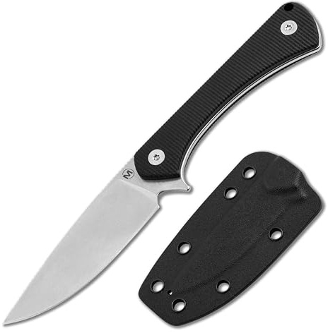 BÖKER Magnum® Brasa – EDC Messer mit feststehender Klinge 42a konform – Fulltang Jagdmesser mit G10 Griff schwarz & Kydex-Scheide – leichtes Backup Gürtelmesser mit 7,2 cm Droppoint Klinge