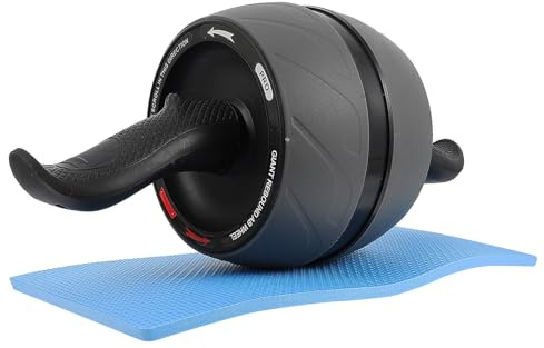 Gogogmee Roue D'exercice Abdominale en Abs Silencieuse avec Retour Automatique, Équipement de Fitness pour Renforcement Musculaire à Domicile, 1 PC pour Entraînement Physique