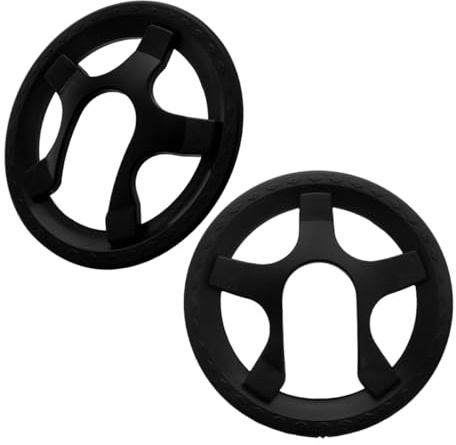 TOGEVAL Protezione per Corona Bicicletta 5 Fori 2 Pezzi Copertura Guarnitura Resistente per Mountain Bike Protezione Pedivella e Catena per Ciclismo Outdoor