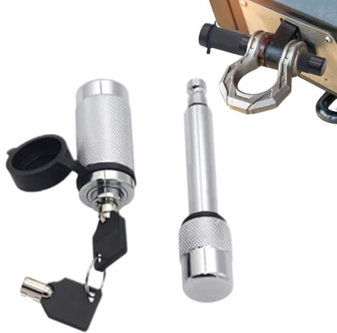 Cerraduras Para Enganche De Remolque | Candado De Enganche Para Puertas De Coche | Pestillo de Seguridad para Vehículos - para Camión Furgoneta Autocaravana Taller Garaje Remolque Exterior