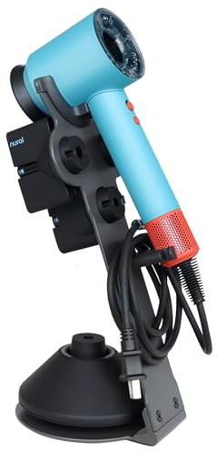 CATOOMUU for Dyson Supersonic Nural Hair Dryer Stand Holder, Dyson Blow Dryer Accessory Organizer, Attachments Counter Storage Rack
