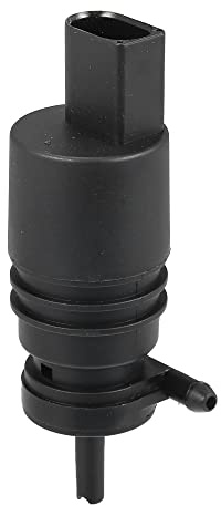 X AUTOHAUX Scheibenwaschpumpe Für BMW 323is 1998-1999 1pc | Für Benz Für VW, OE:1J5955651,1K5955651,1T0955651,Kunststoff,Metall, Größe:11,5x4,3cm, Pin:2