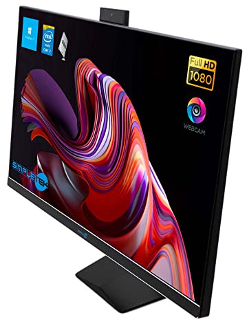 SIMPLETEK - Ordinateur tout-en-un 27 Full HD Core i7 Jusqu'à 3,6 GHz Windows 10 | 16 Go de RAM 120 Go SSD mSATA + 2 To SSD 2,5 | Souris et clavier sans fil inclus