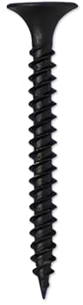 HSI HS SBS FG Schnellbauschrauben mit Feingewinde 4,2x75 mm 100 Stk. - Schwarz phosphatierte Senkkopfschrauben für Gipsplatten und Holzkonstruktionen, Rigipsschrauben