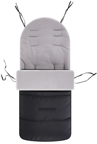 Kinderwagen-Schlafsack, warme Wimpelkette für den Kinderwagen, wasserdicht, verstellbar, winddichter Fußsack für Kinderwagen, Kinderwagen