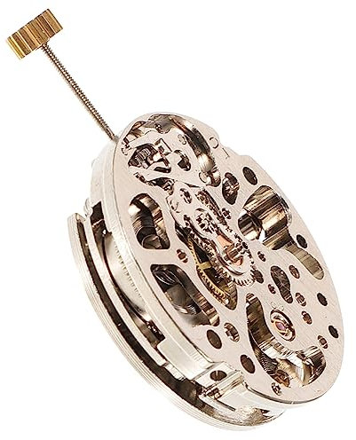 Holibanna Movimiento De Reloj De Pulsera Hueco Automático, Accesorio De Repuesto Metal Duradero, Compatible Múltiples Modelos, Piezas Para Reparación y Ajuste, Kit Práctico Para Bricolaje Relojero