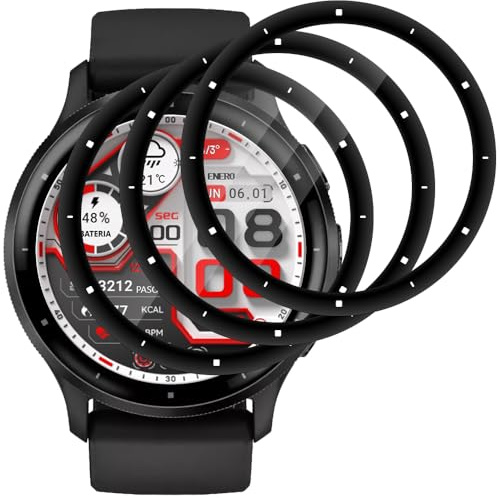 Beukei [3 Pack] Screen Protector for Garmin Venu 3, screen protector glass [9H Hardness][3D Curved][Anti-Scratch] screensaver Film