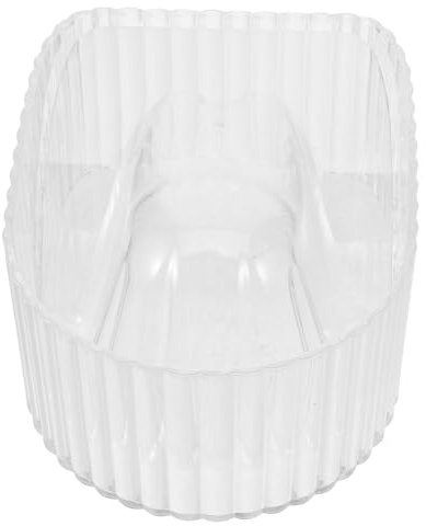Homoyoyo Nagelbadschale für Nagelstudio und Zuhause Maniküre Einweichschale zum Sanften Einweichen der Nägel aus Kunststoff mit Großer Kapazität und Ergonomischer Handform
