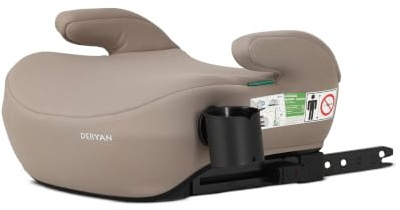 Deryan Cody i‑Size Kindersitz – Booster-Sitz (Mit ISOFIX - Nougat)