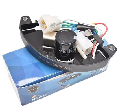 Bensingenerator 7–8 kW / 8 kW / 7,5 kW med automatisk spänningsregulator (AVR) | 7-8KW 3-fas 7-tråd