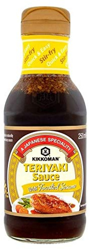 2x Kikkoman Teriyaki-Sauce Mit Geröstetem Sesam 250Ml
