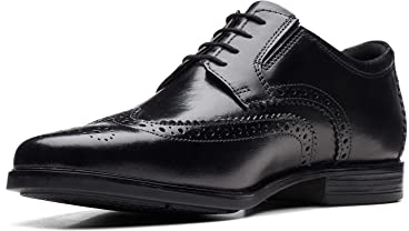 Clarks Herren Howard Wing Alle Produktkategorien > Schuhe Taschen Schuhe Herrenschuhe Schnürung Sonstige Schnürschuhe , Schwarz, 44 1/2 EU