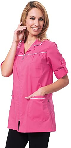 Siggi Group Unisex Professionell Jacke, Fuchsia, S