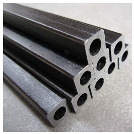 JEEIJ Tube Carré en Fiber De Verre 1 Pièces 4/5/6/8/10mm, Tube Creux en Fiber De Verre De 1000MM De Long, Résistant À La Corrosion (Color : 10 * 10 * 7 * 1000mm)