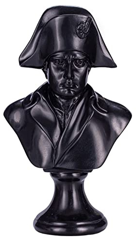 danila-souvenirs Französischer Kaiser Napoleon Bonaparte Stein Büste Statue Skulptur 24 cm