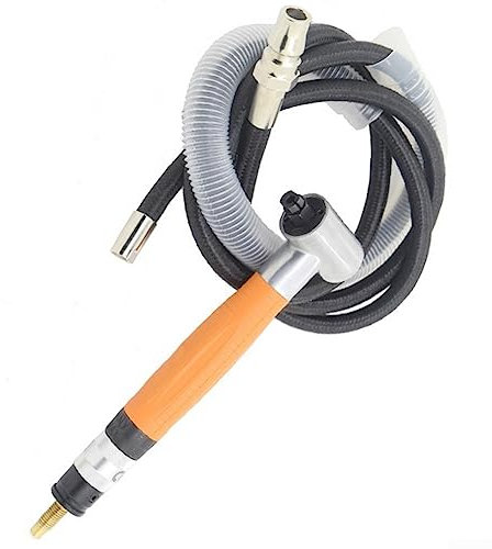 Amoladora neumática, ángulo de 90 grados, 3 mm, herramienta abrasiva de pulido, ángulo de aire con conector tipo C