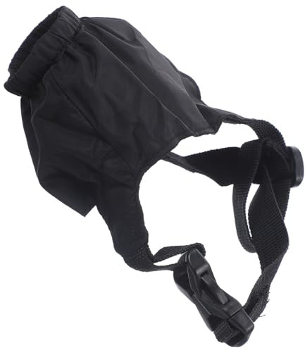 Amosfun Outdoor Pet Eye Mask Dog Blinder Anti-excitatory Eye Patch Black m Size for Travel and Car Sickness Relief