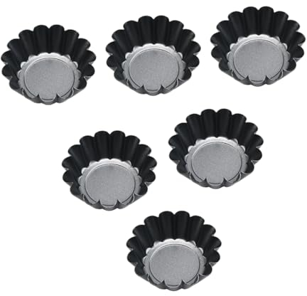 ABOOFAN 6pcs Iron Craft Baking Mold for Cake Pastry Small DIY Bake Mold Accessory Reliable Baking Tools for Home Kitchen Use