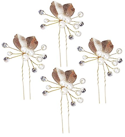 TOVINANNA 4pezzi Bacchette Per Vintage Cinesi Accessori Per Sposa Hanfu Decorazione Elegante Per Cerimonie e Occasioni Speciali