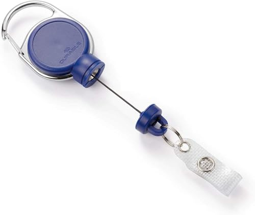 Durable Jojo für schwere Kartenhalter oder Schlüssel bis 300g, 5 Stück (dunkelblau)