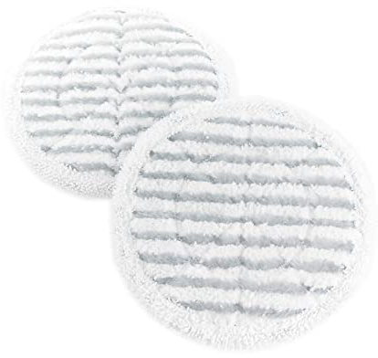 Shark Steam Mop Replacement Pads [XKITP6002UK] Official Accessory Compatible with S6002UK, 2 Pack, White
