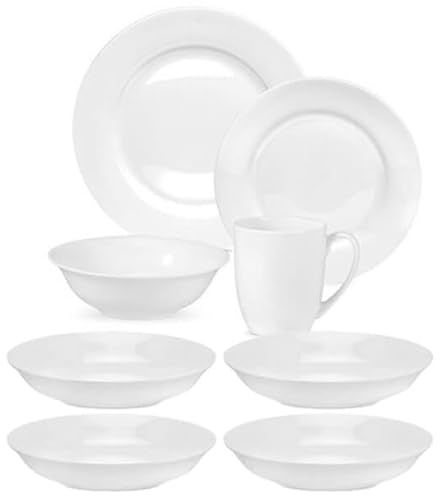 Royal Worcester Serendipity 20 Piece Dinner Set, White
