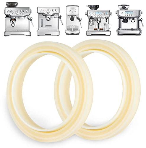 54 mm Silikon-Dampfring, 2-teiliges Ersatzzubehör für Gruppenkopfdichtungen, keine BPA-Silikondichtung, für Breville Espressomaschine 878/870/860/840/810/500/450/ Sage 500/870/875/880/810/878