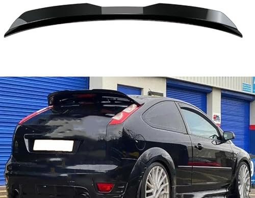 OBABO ABS Auto Heckspoiler für Ford Focus MK2 ST 2004-2011, Kofferraumspoiler Autodach Rear Spoiler Lippe Lügel Karosserie Anbauteile Styling Tuning Ersatz Accessories,A