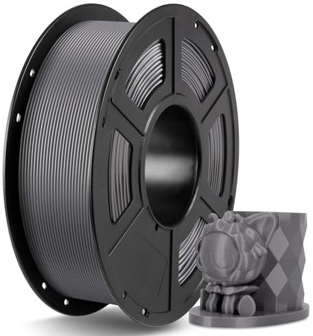 ANYCUBIC PETG Filament Grau 1KG, 3D Druckmaterialien 1,75mm Filament PETG für Meisten 3D Drucker
