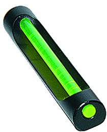 Punto de mira Fibra optica Verde 5 cm en Aluminio