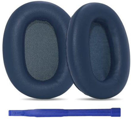 umvowuxa Replacement Ear Pads Compatible with Sony WH-CH700N/WH-CH710N/WH-CH720N /WH-XB900N/WH-RF400&MDR-ZX780/MDR-ZX770/MDR-10R Headphones,Soft Protein Leather(Blue)