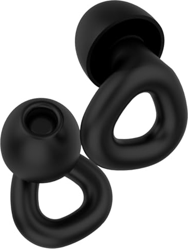 Tapones para los Oídos Antirruido Ultracómodos para Dormir y Reducción de Ruido - Negro