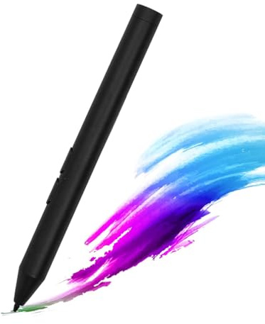 Surface pro 11 Stift, Eingabestift für Microsoft Surface Pro 11/10/9/8/6/6/5/4/Studio/Book/Laptop/GO Stift, Stylus Stift1024 Druckstufen, Palm Rejection, Schwarz