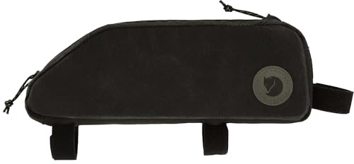 FJALLRAVEN 23200309-550 Hoja Top Tube Bag Unisex Sportväska Svart Storlek OneSize, Svart, Taglia unica, Sporter