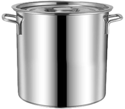 Pasta Pot | 6,2L/10L Stainless Steel Soup Bucket | Induction Soup Pot with Lid Large Capacity Stockpot | Soup Bucket, Sauce Pot, Water Pitcher, Steamer Cookware