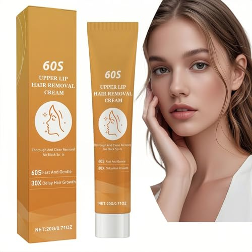 Facial Hair Removal Cream for Women,Upper Lip & Face Hair Remover,Depilatory Shaving Cream,Safe for Sensitive Skin,Face Hair Removal Cream,Facial Ha/ir Re/moval Cr/eam for Women