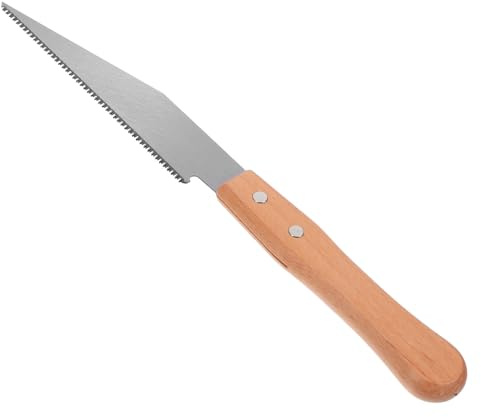 Healeved Serrucho de Mano Japonesa Dientes Finos Endurecidos y Mango Ergonómico, Pequeña y Portátil para Cortes Precisos en Madera, Adecuado para Trabajos de Mortaja y Espiga en Casa