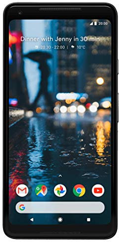 Google Pixel 2 XL Single SIM 4G 128GB Black - smartphones (15.2 cm (6), 128 GB, 12.2 MP, Android, 8, Black)