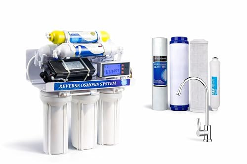 DC Solution | Depuratore Acqua Osmosi Inversa 7 Stadi filtri | DC-RO3007 Purificatore domestico acqua potabile dal rubinetto di casa