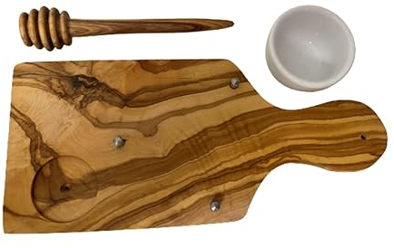 D.O.M. All You Need Plateau à miel en bois d'olivier