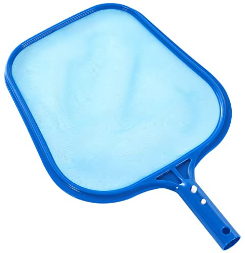 Loiyadn Pool Skimmer - Pool Net, Pool Skimmer Net with Solid Plastic Frame, Skimmer Net with Fine Mesh Net, Pool Nets for Cleaning Leaf of Swimming Pools, Spas, Hot Tubs and Fountains