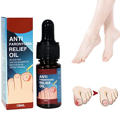 Anti Paronychia Toenail Oil,Nourishing Treatment Oil for Ingrown Toenails,Toenail Growth Treatment for Thick Damaged and Discoloured Nails