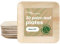 HAAGO 20 Square Palm Leaf Disposable Plates - Disposable & Compostable Like Wooden & Bamboo Dinner Plates for Hot & Cold Food, Microwave & Freezer Safe - 25cm/10 Biodegradable Plate
