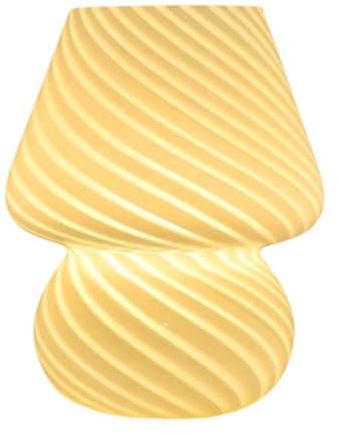 RIYAN Lampada da tavolo a LED in vetro a forma di , lampada da tavolo, decorazione della camera da letto, comodino, camera dei bambini, lampada da tavolo da ufficio, decorazione C