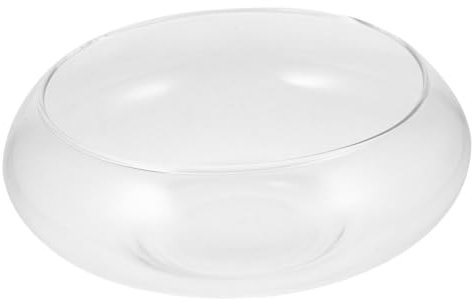 YARNOW Contenedor Hidropónico De Vidrio Pequeño Maceta para Suculentas Terrario Transparente para Plantas De Interior para Plantas Aéreas y Decoración De Escritorio