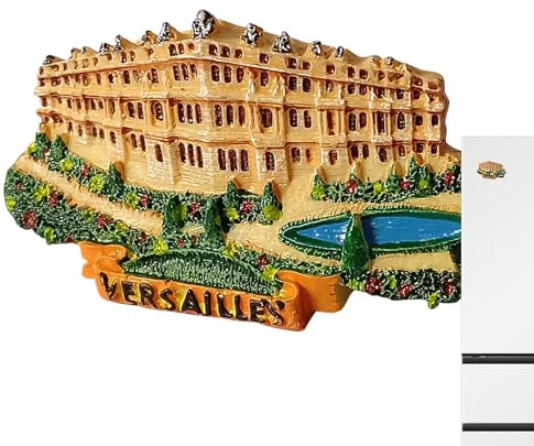 Frankreich Kühlschrankmagnet,Paris Kühlschrankmagnet - Kühlschrankmagnet -Aufkleber | Schloss Versailles Starke Magnete, Kühlschrankdekoration Schließfachmagnete, Reisesouvenirs