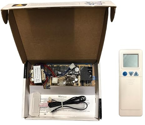 3S SuperSamaStore Telecomando Universale per Condizionatori Split On/Off | Remote Control con Scheda Elettronica e Cavi Collegamento, Compatibile con Climatizzatori per Controllo Unità Interna